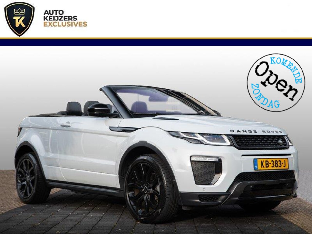 Land Rover Range Rover Evoque - Convertible 2.0 TD4 HSE Dynamic Stoelventilatie Leer Memory Meridian HUD Camera Navigatie - AutoWereld.nl