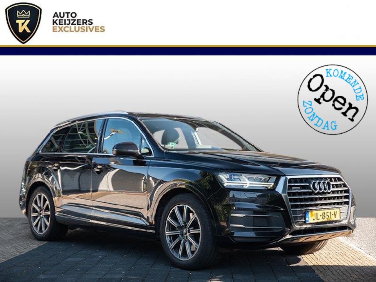 Audi Q7 - 3.0 TDI quattro Pro Line + 7p Luchtvering Stoelvent. Pano 20"LM 272 Pk! Luchtvering Stoelv - AutoWereld.nl