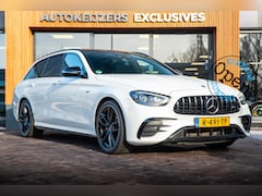 Mercedes-Benz E-klasse Estate - 53 AMG 4MATIC Premium 360 Cam Panodak Burmester Ambient 360 Cam Leer Alcantara ACC Dode Ho