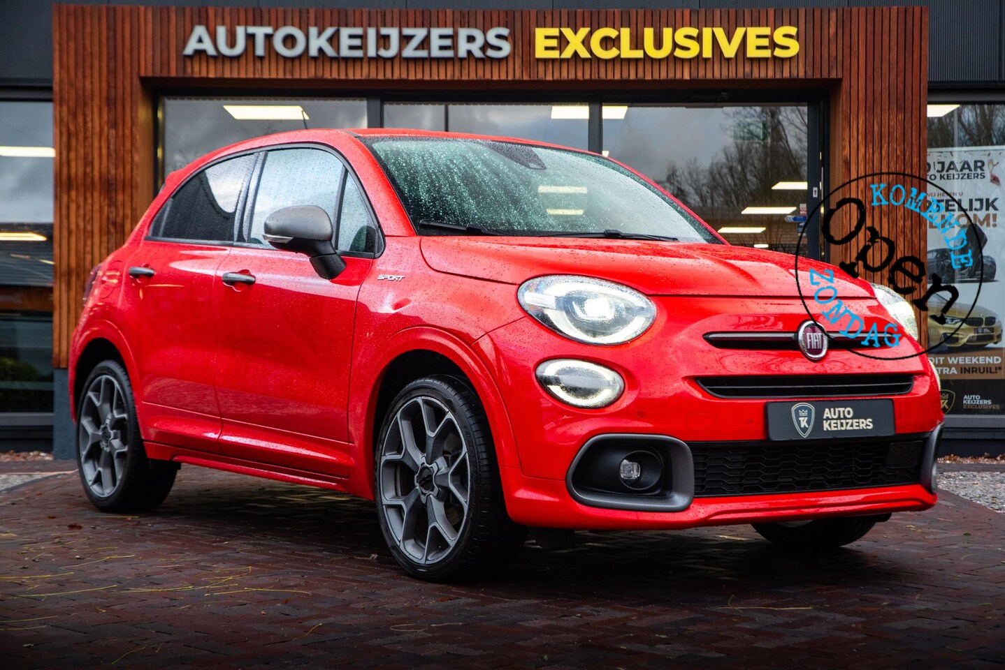 Fiat 500 X - Sport Fiat 500X Camera Navi DAB+ Leer Keyless - AutoWereld.nl