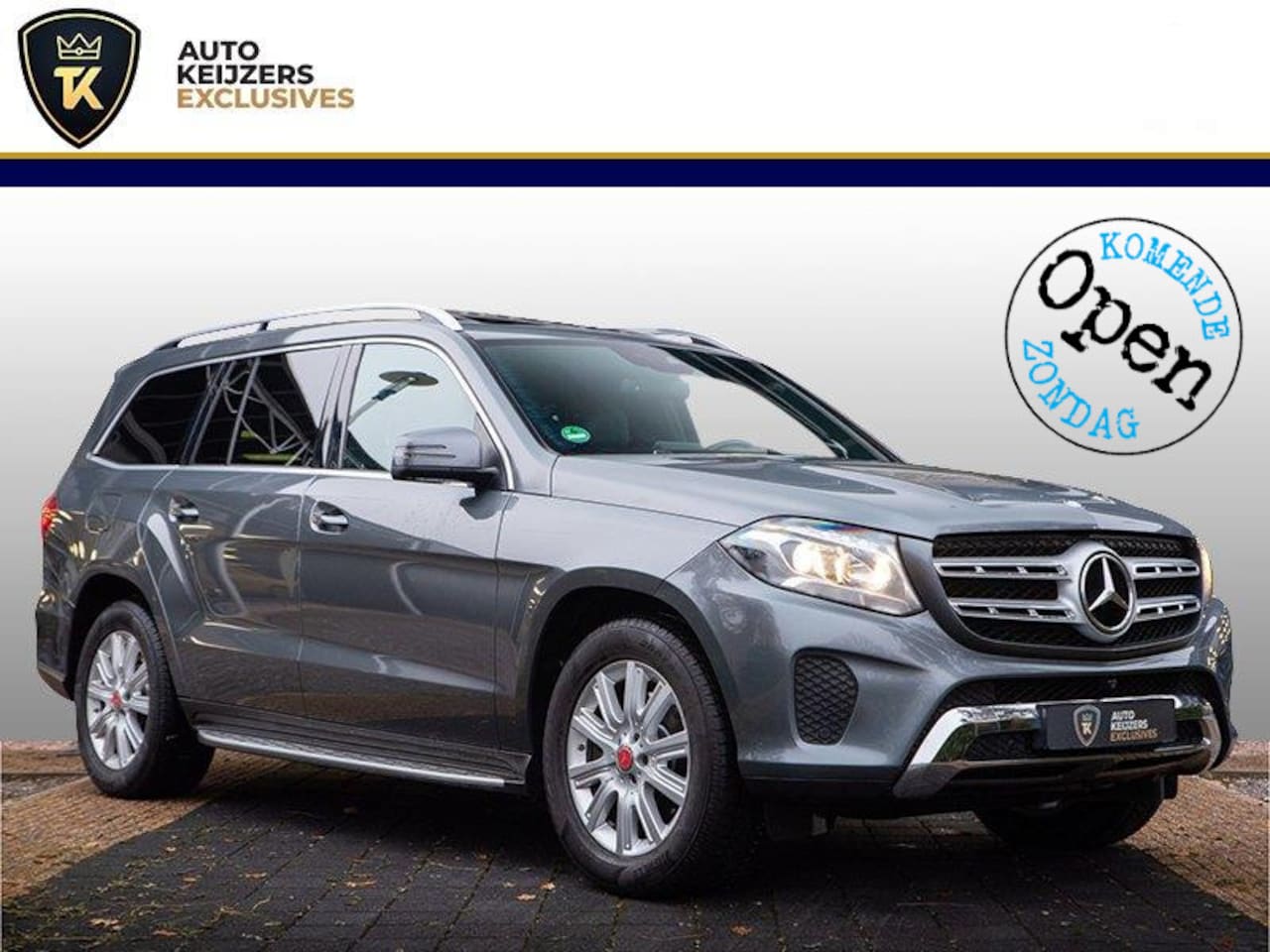 Mercedes-Benz GLS - 350 d 4MATIC 1ste Eigenaar Panodak Leer Trekhaak Grijs kenteken! Marge 1ste Eigenaar Panod - AutoWereld.nl