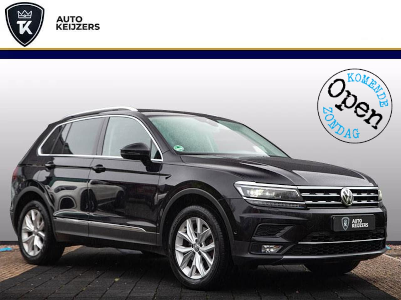 Volkswagen Tiguan - 2.0 TSI 4Motion Highline Panodak Adapt. Cruise Virtual Dash HUD Trekhaak 18''LM - AutoWereld.nl