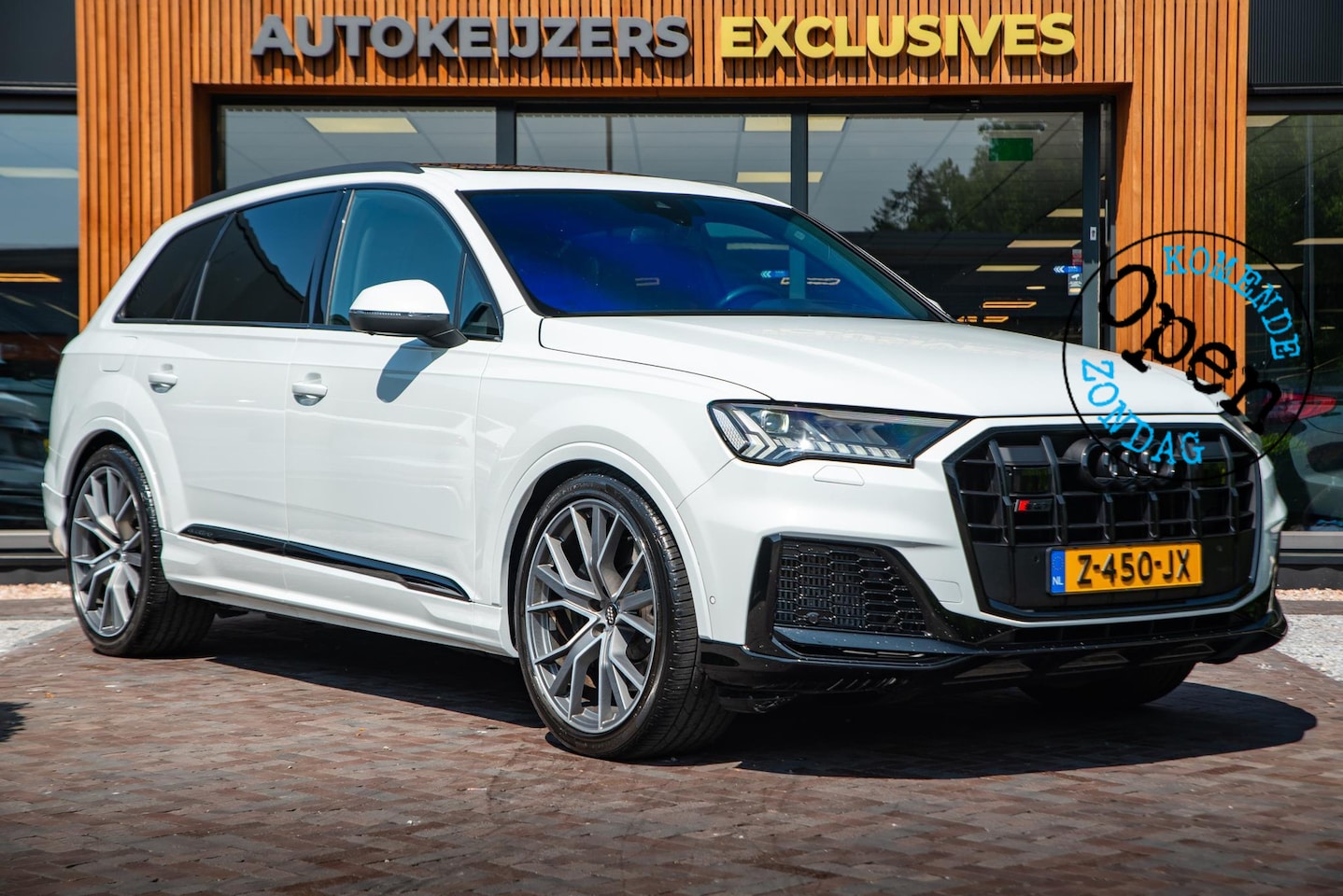 Audi SQ7 - 4.0 TFSI SQ7 quattro B&O 360 Camera Stoelvent. Luchtvering DAB+ Trekhaak - AutoWereld.nl