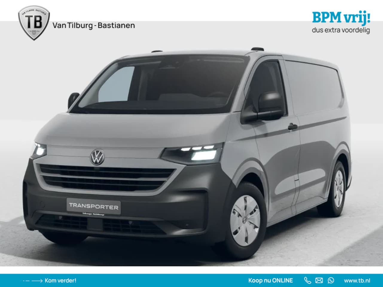 Volkswagen Transporter - 2.0 TDI 110kW 150PK L1H1 Life BPM vrij! - AutoWereld.nl