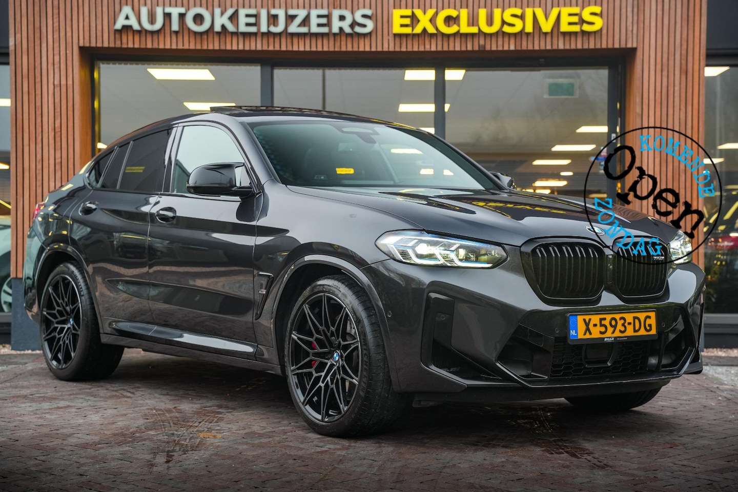 BMW X4 - M Competition Panoramadak Carbon ACC HUD Keyless 360cam Trekhaak 510PK - AutoWereld.nl