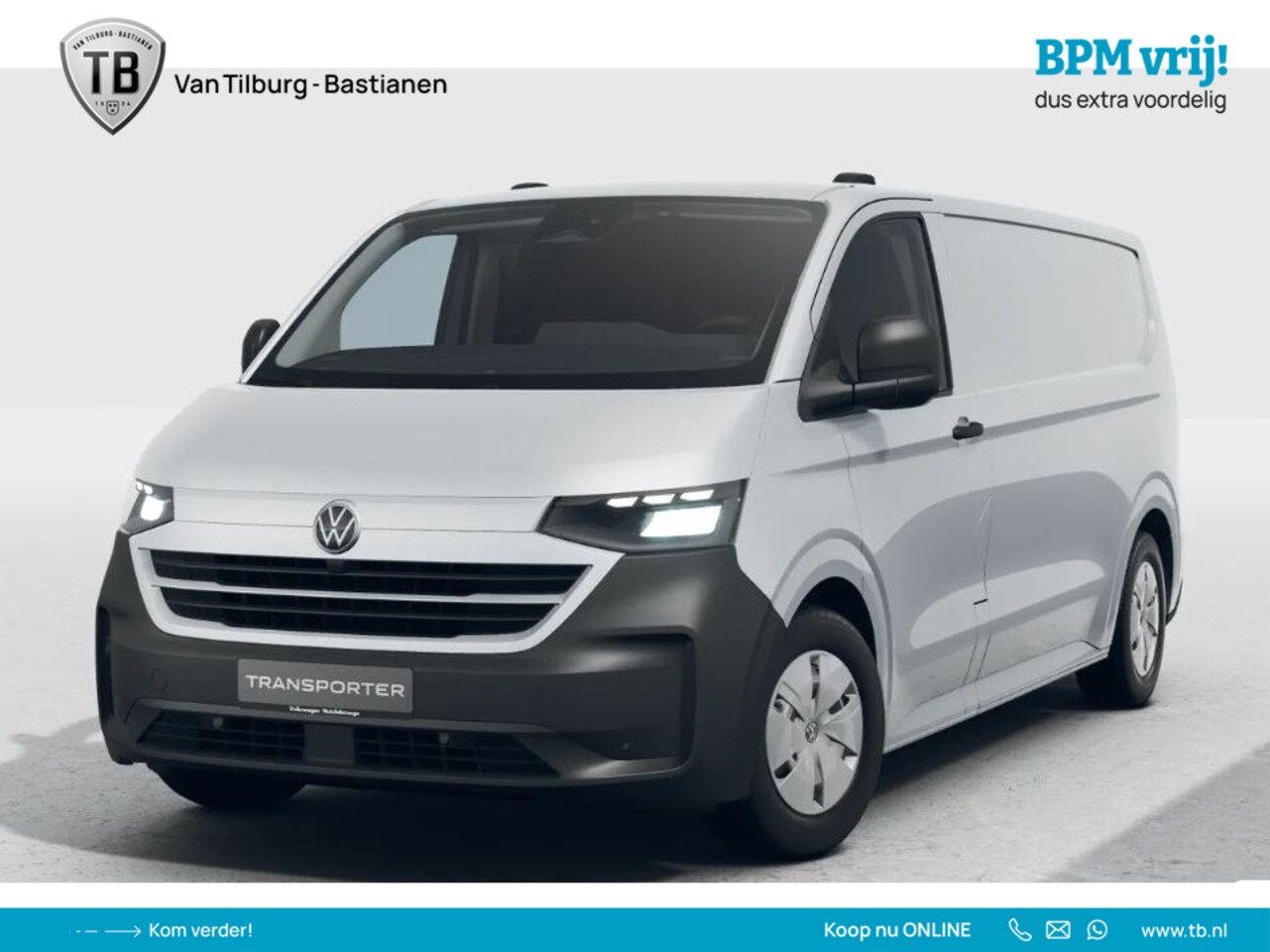 Volkswagen Transporter - 2.0 TDI 81kW 110PK L2H1 Life BPM vrij! - AutoWereld.nl