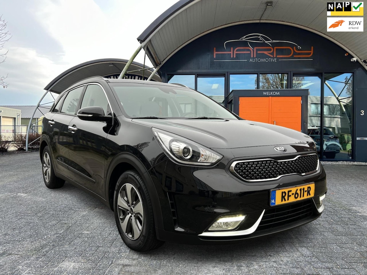 Kia Niro - 1.6 GDi Hybrid DynamicLine Apple CarPlay / Android Auto NL-Auto Dealer Onderhouden Rijklaa - AutoWereld.nl