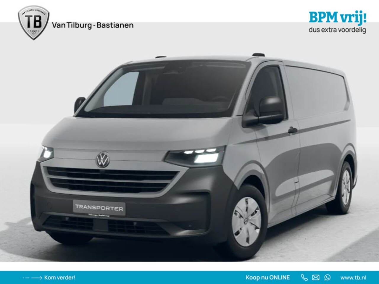 Volkswagen Transporter - 2.0 TDI 110kW 150PK L2H1 Life BPM vrij! - AutoWereld.nl