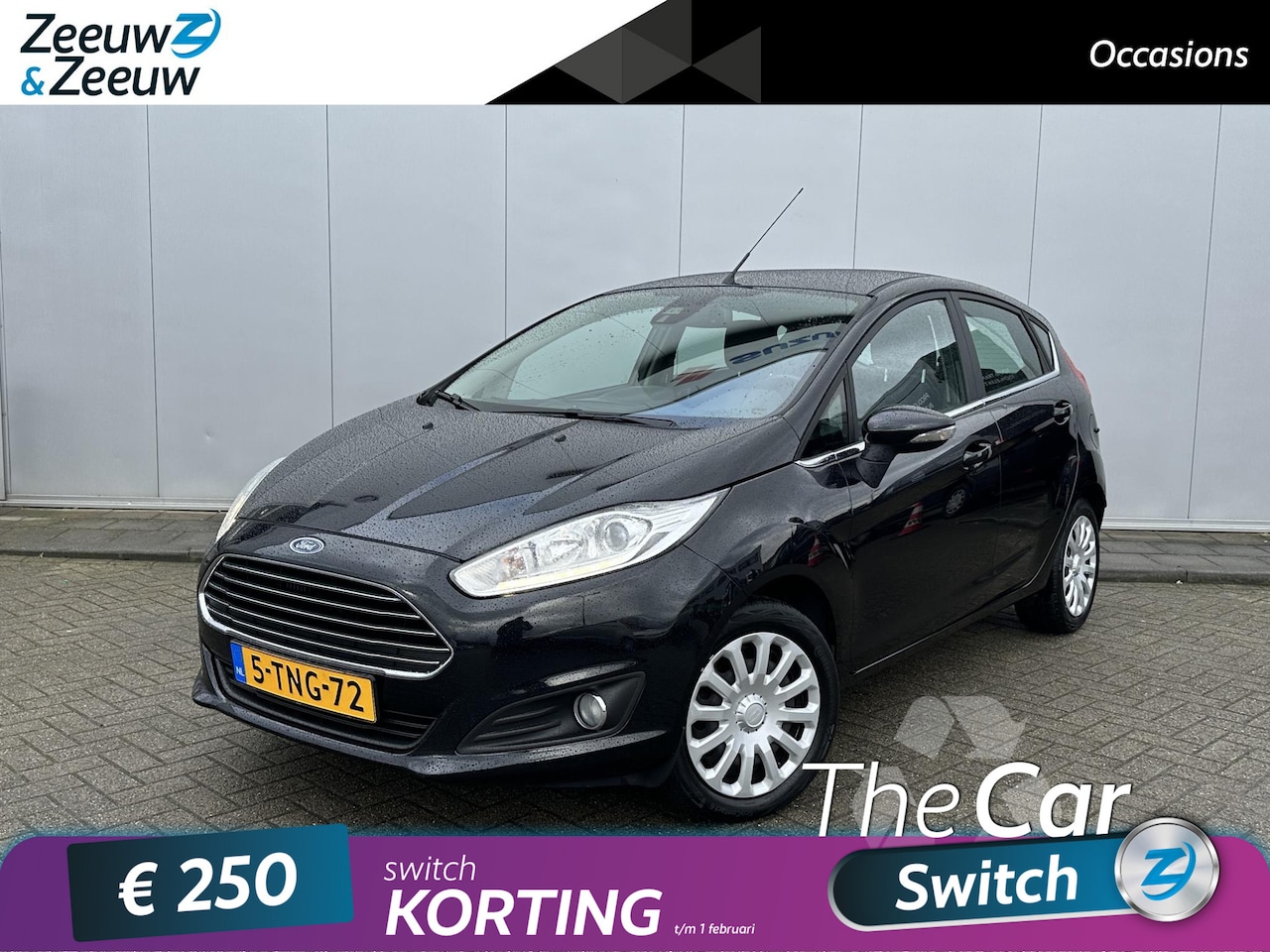 Ford Fiesta - 1.0 EcoBoost Titanium | Distributieriem Recent Vervangen | Automaat | Voorruitverwarming | - AutoWereld.nl