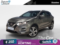 Nissan Qashqai - 1.3 DIG-T N-Connecta 140PK | Panorama dak | 360-Camera | Parkeersensoren | Afneembare trek