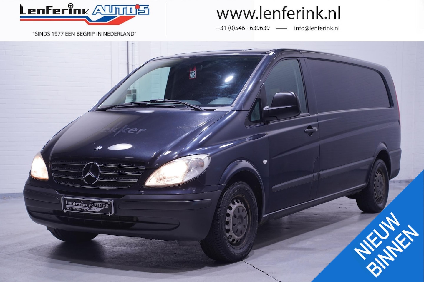 Mercedes-Benz Vito - 120 CDI 3.0 V6 204 pk Automaat XL APK 08-2025 Airco, Trekhaak, 3-Zits - AutoWereld.nl