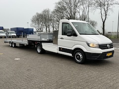 Volkswagen Crafter - 50 2.0 TDI 177pk L3 Be Combi Be oplegger Airco Cruise controle Navigatie Tacho 7000kg tota