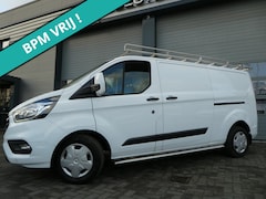 Ford Transit Custom - 320 2.0 TDCI 130pk L2, Camera, Navigatie, LED, 2xSchuifdeur, Trekhaak