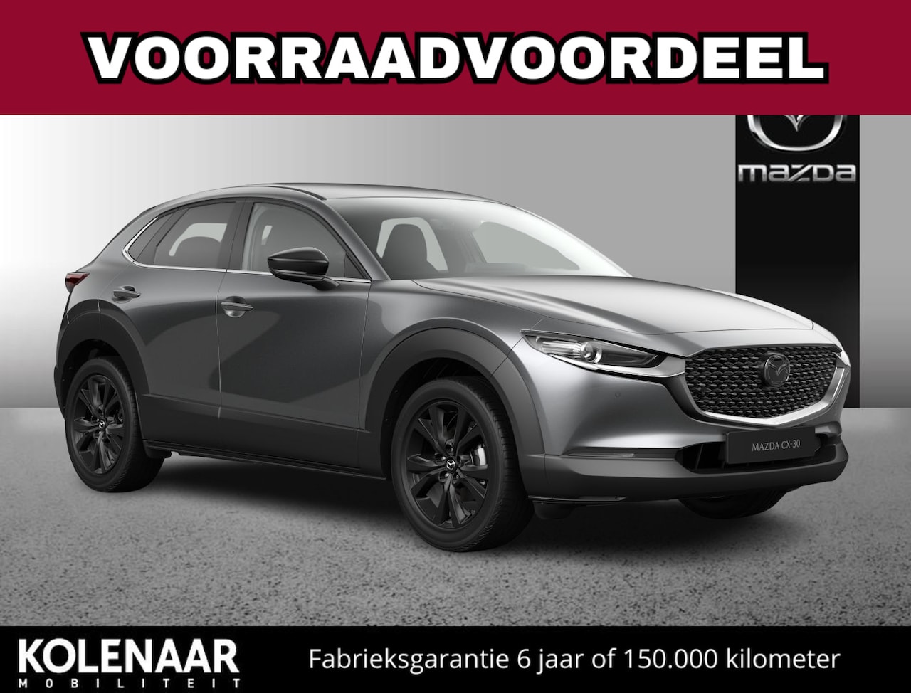 Mazda CX-30 - 2.0 e-Sky-X 186 Homura /€4750,- BPM-voorraadvoordeel/Direct leverbaar - AutoWereld.nl