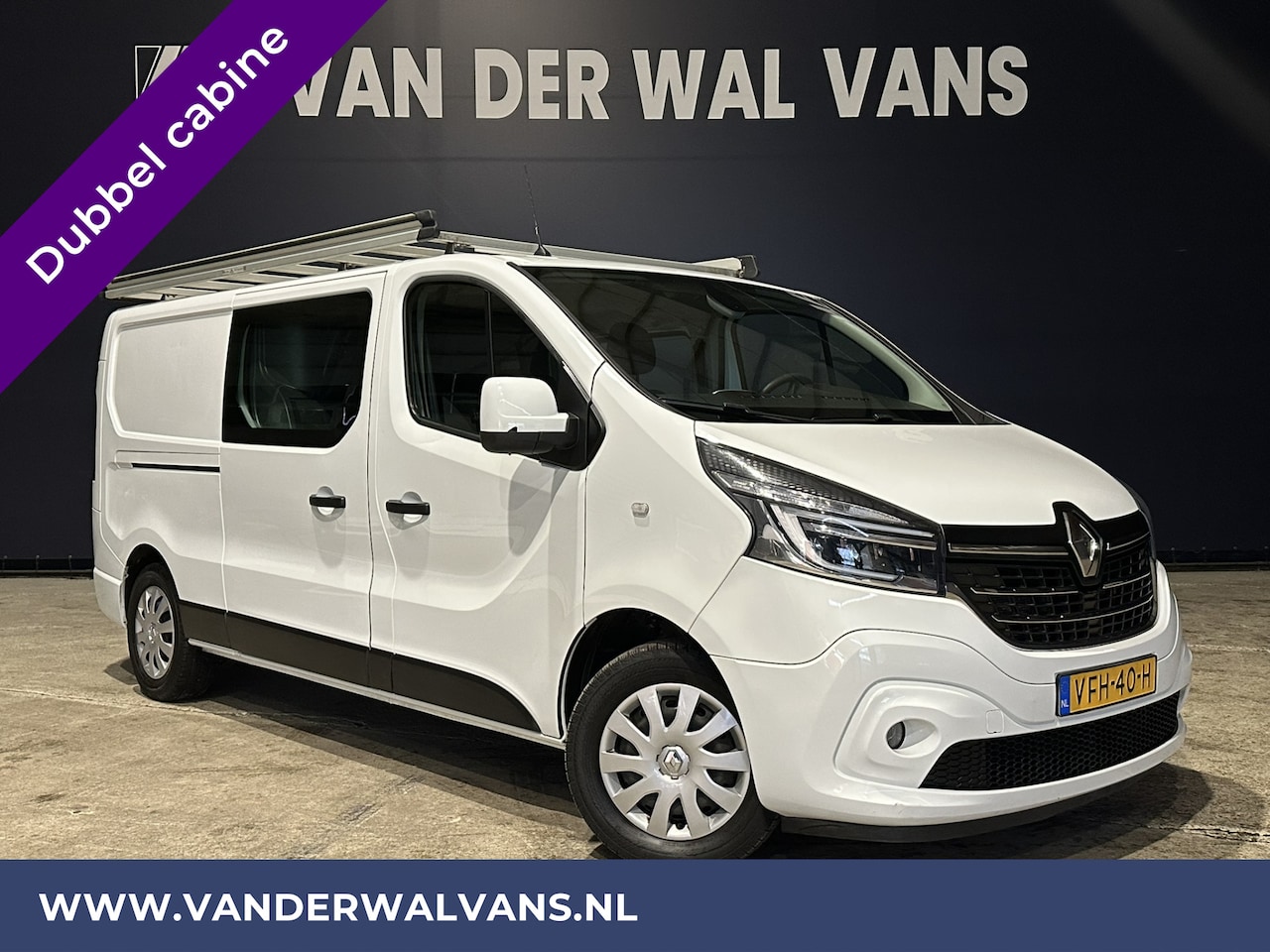 Renault Trafic - 2.0 dCi 120pk **BPM VRIJ voor de Ondernemer** L2H1 Dubbele Cabine Euro6 Airco | Imperiaal - AutoWereld.nl