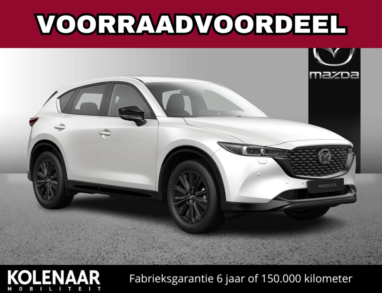 Mazda CX-5 - Automaat 2.0 e-Sky-G 165 Homura /€4550,- BPM-voorraadvoordeel/Direct rijden! - AutoWereld.nl