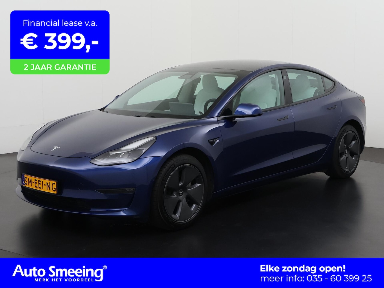 Tesla Model 3 - Long Range RWD Long Range AWD Dual | Camera | Adapt.cruise | Blind spot | Premium Audio | Zondag open! - AutoWereld.nl