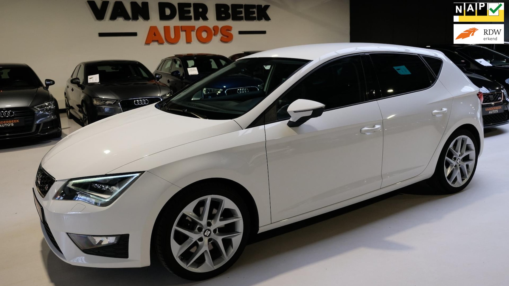 Seat Leon - 1.8 TSI FR Dynamic 180PK Cruise|Led|Navi - AutoWereld.nl