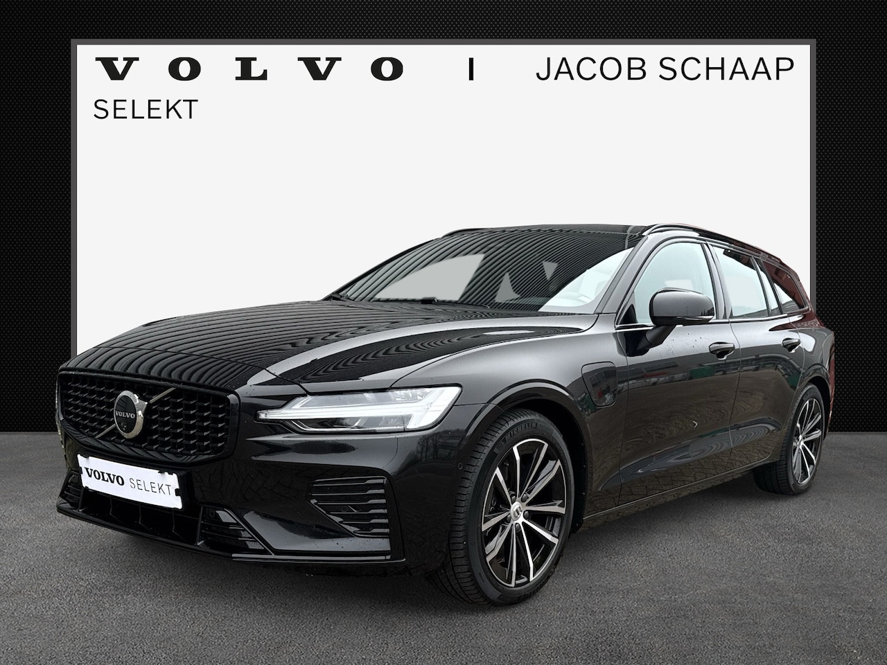 Volvo V60 - T6 Plug-in hybrid AWD Plus Dark / 360° Camera / Audio by Harman Kardon / Elektrisch glazen - AutoWereld.nl