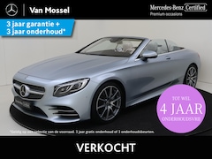 Mercedes-Benz S-klasse Cabrio - 560 Premium Plus / AMG/ 20 Inch/ DISTRONIC/ AIRCAP/ AIRSCARF/ 360 camera/ NL Auto