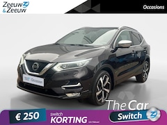 Nissan Qashqai - 1.3 DIG-T Tekna + | Automaat | 160PK | 360* Camera | Panorama Dak | Apple Carplay/Android