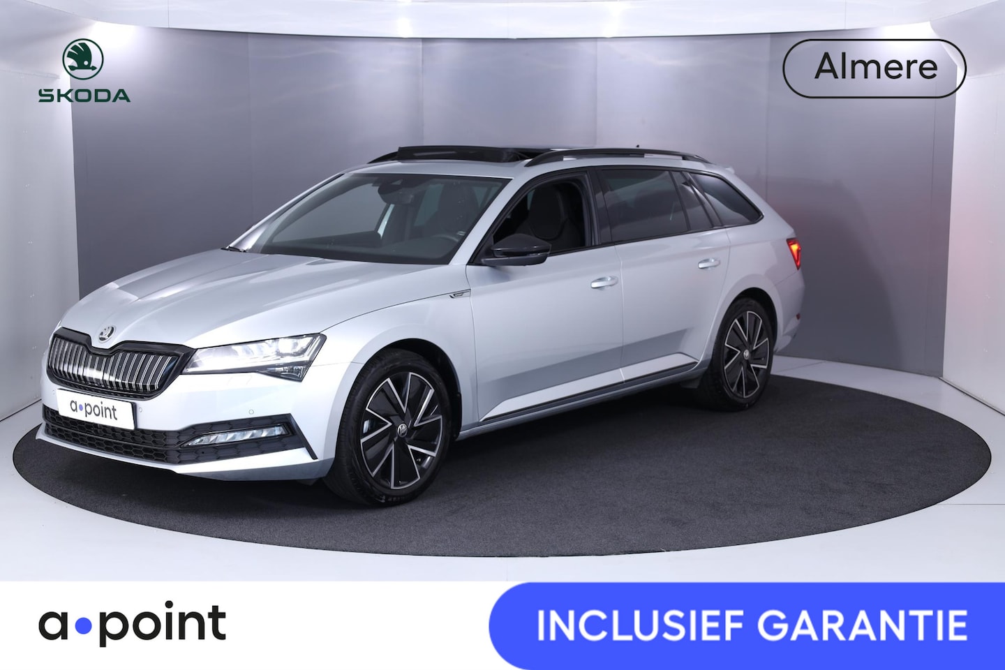 Skoda Superb Combi - 1.4 TSI iV Sportline Business Private lease vanaf €718pm | 218 pk Plug in Hybrid | Verleng - AutoWereld.nl