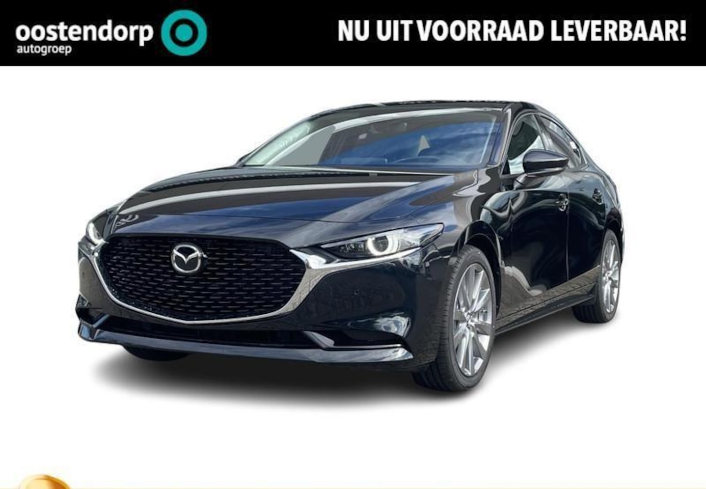 Mazda 3 - 2.0 e-SkyActiv-G M Hybrid 150 Exclusive-line | Design pakket | Getint en warmtewerend glas - AutoWereld.nl