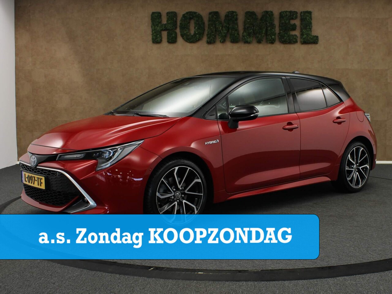 Toyota Corolla - 2.0 Hybrid Bi-Tone Style - BI-TONE - ADAPTIEVE CRUISE CONTROL - HEAD UP DISPLAY - KEYLESS - AutoWereld.nl