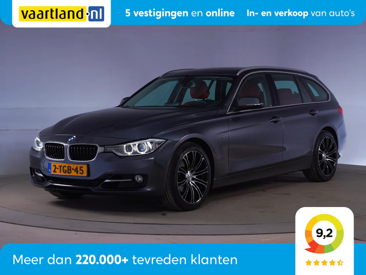 BMW 3-serie Touring - 320i High Executive [ bi-xenon leer verwarmbare stoelen] - AutoWereld.nl