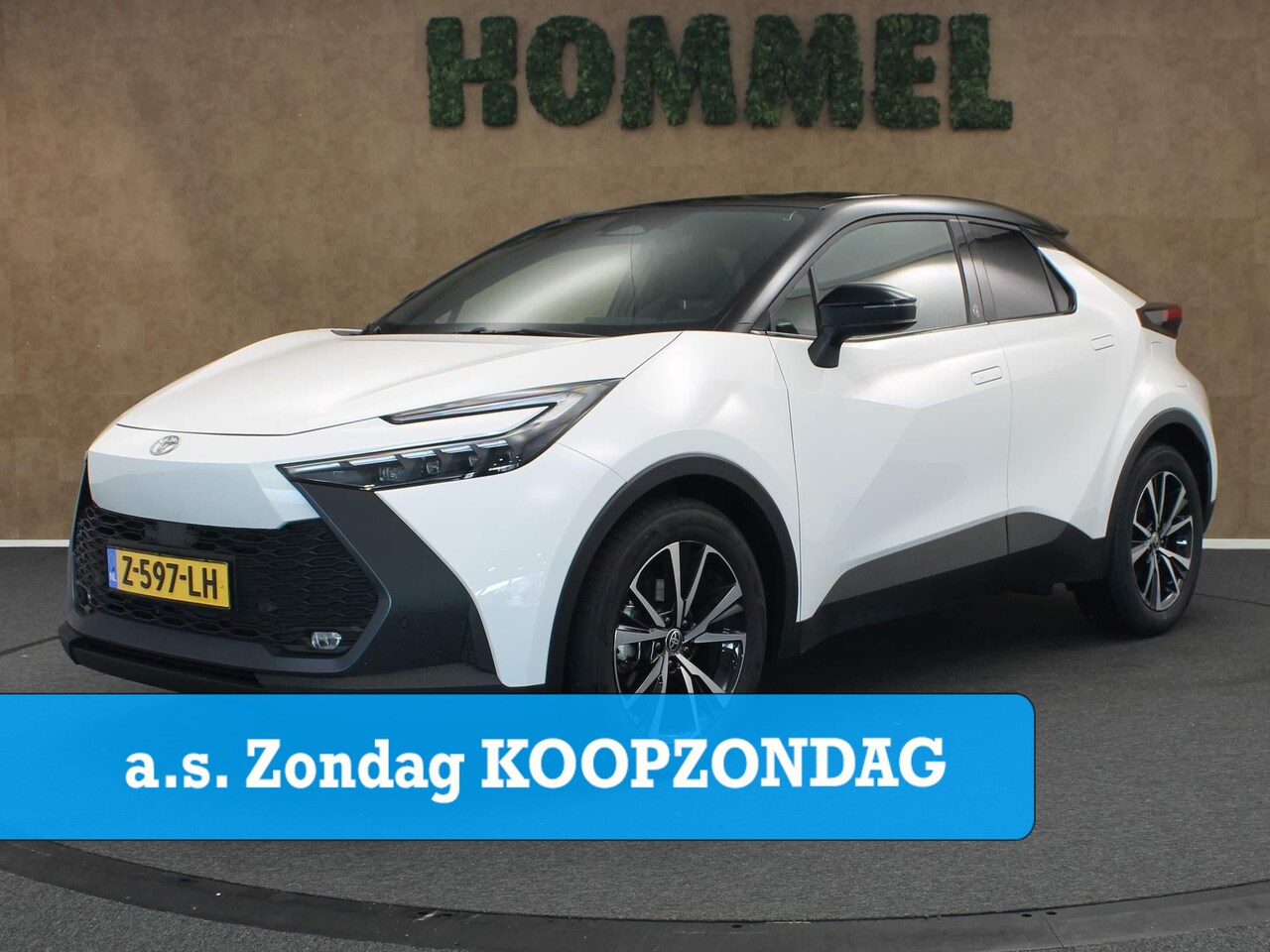 Toyota C-HR - 1.8 Hybrid 140 First Edition DIRECT UITVOORRAAD LEVERBAAR! - STOEL EN STUUR VERWARMING - A - AutoWereld.nl