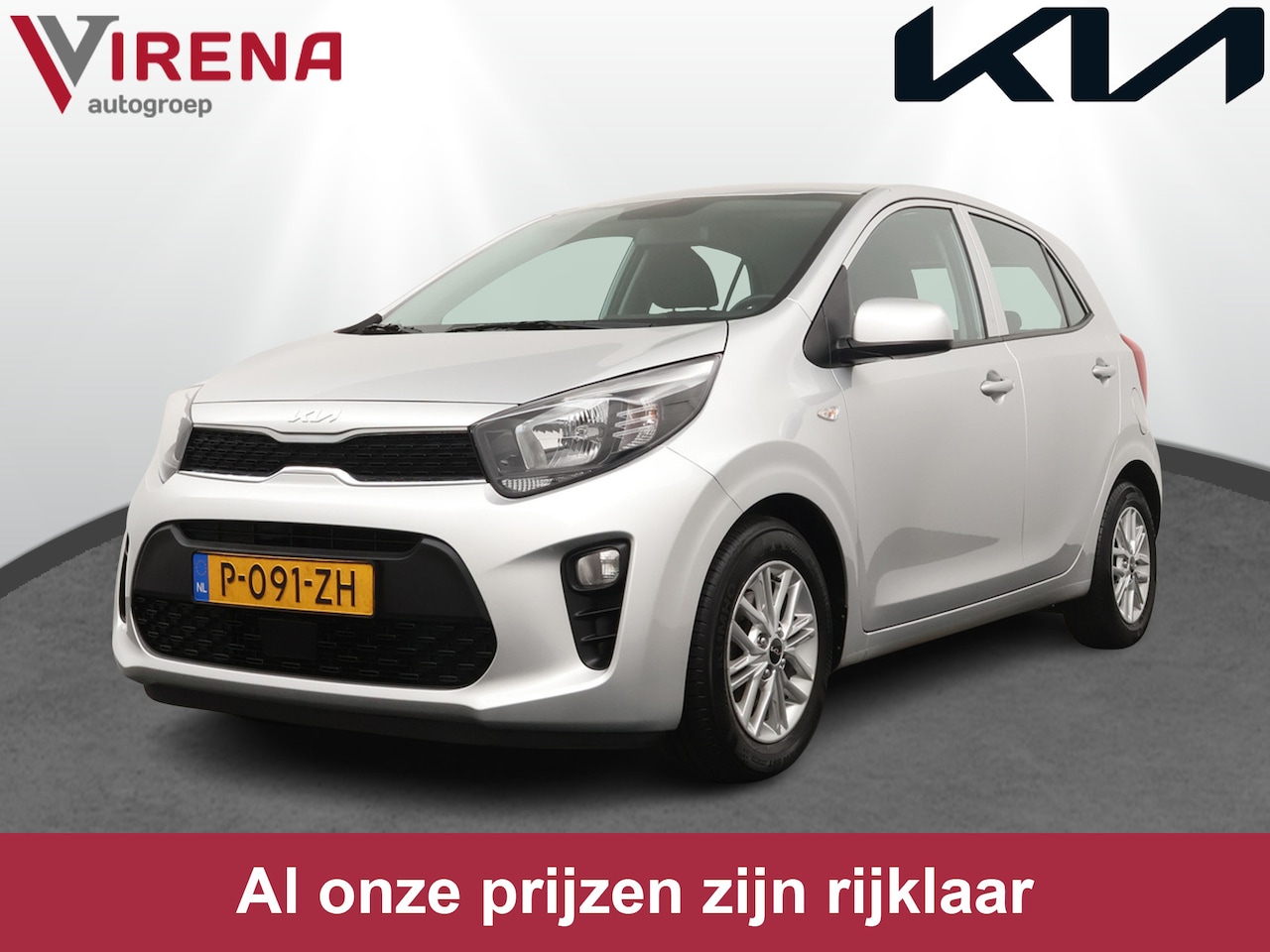 Kia Picanto - 1.0 DPi DynamicLine - AUTOMAAT - Airco - Bluetooth - Apple Carplay/Android auto - Achterui - AutoWereld.nl