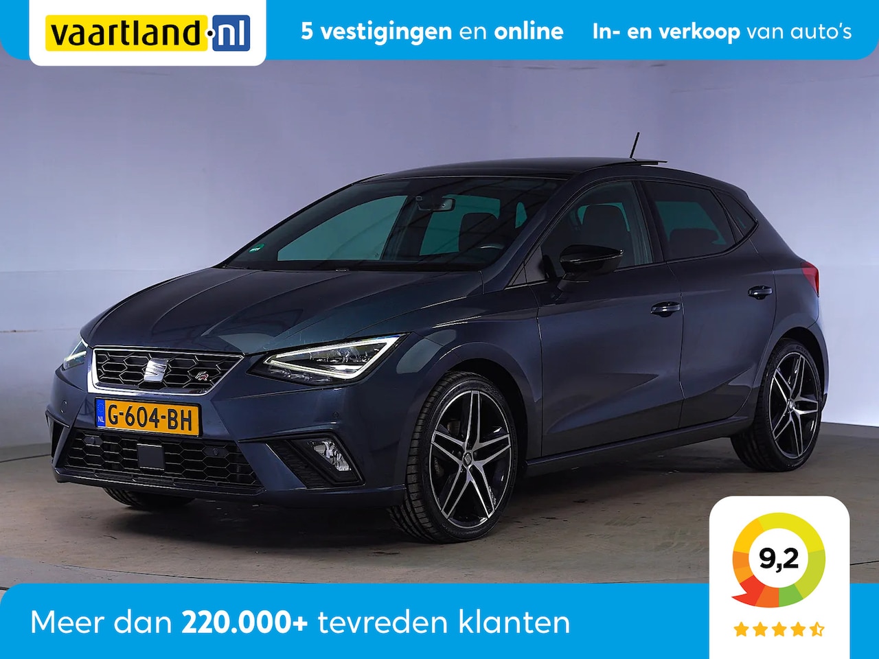 Seat Ibiza - 1.0 TSI 116pk FR Business Intense [ Panorama LED Navi Camera ] - AutoWereld.nl