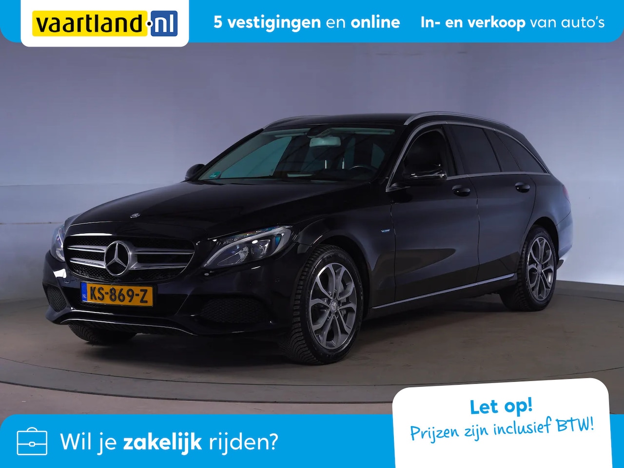 Mercedes-Benz C-klasse Estate - 350 e Business Edition Aut [ Camera Stoelverwarming Nav ] - AutoWereld.nl