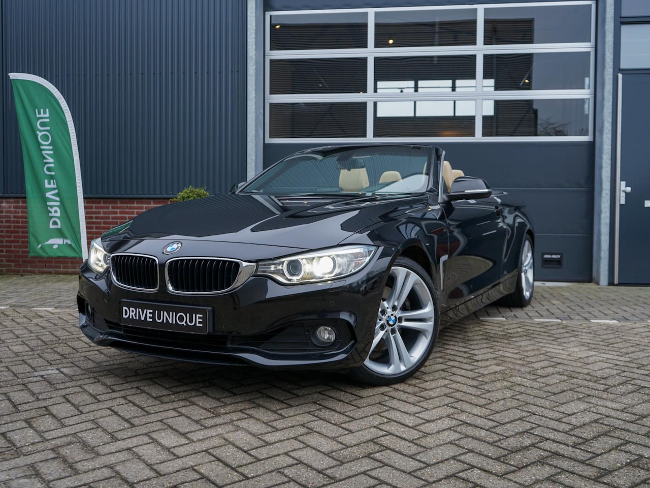 BMW 4-serie Cabrio - 428i High Executive 428i High Executive, Volledig onderhouden, Stoel/nek verwarming, Memory stoel, Gereviseerd - AutoWereld.nl