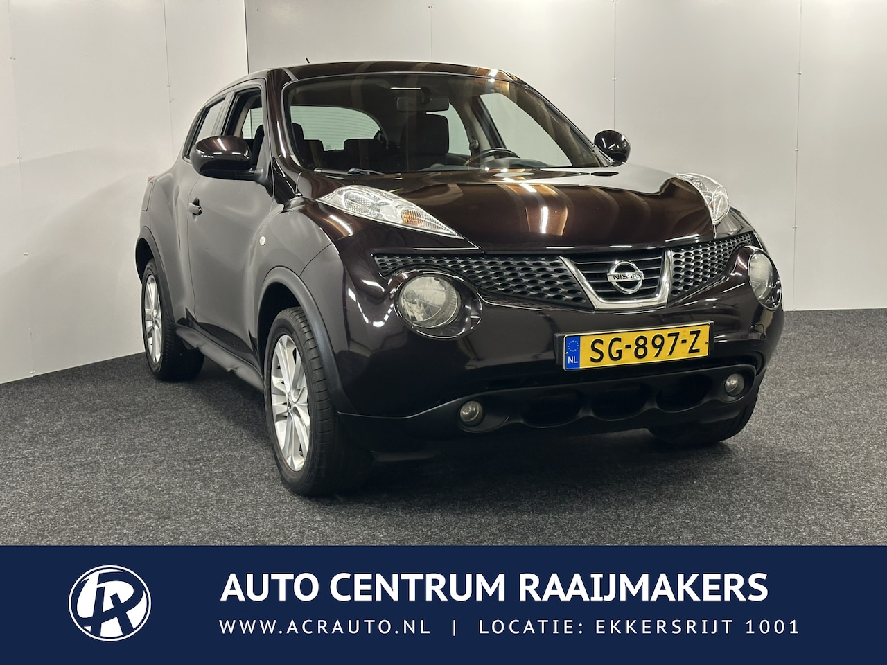 Nissan Juke - 1.6 Acenta CRUISE CONTROL CLIMATE CONTROL AUTOTELEFOON MET BLUETOOTH LICHTMETALEN VELGEN Z - AutoWereld.nl