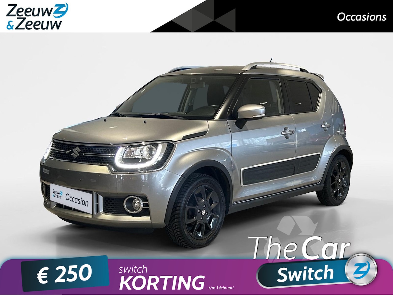 Suzuki Ignis - 1.2 Stijl 90pk automaat | Trekhaak | Navigatie | Lichtmetalen velgen | Achteruit rij camer - AutoWereld.nl