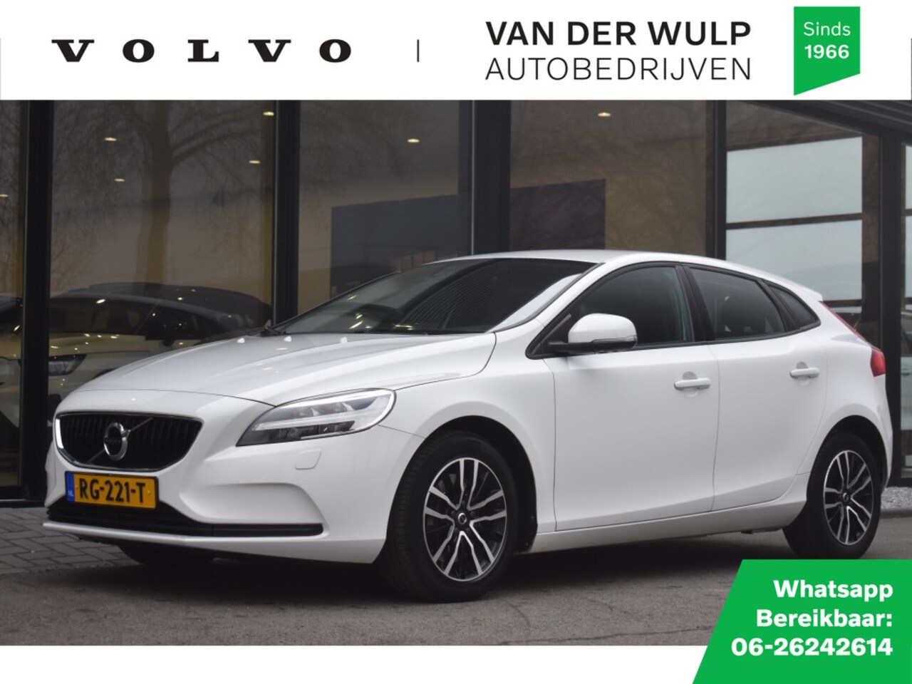 Volvo V40 - T2 122PK Aut. Nordic+ | Parkeerverwarming | Stoelverwarming | Le - AutoWereld.nl