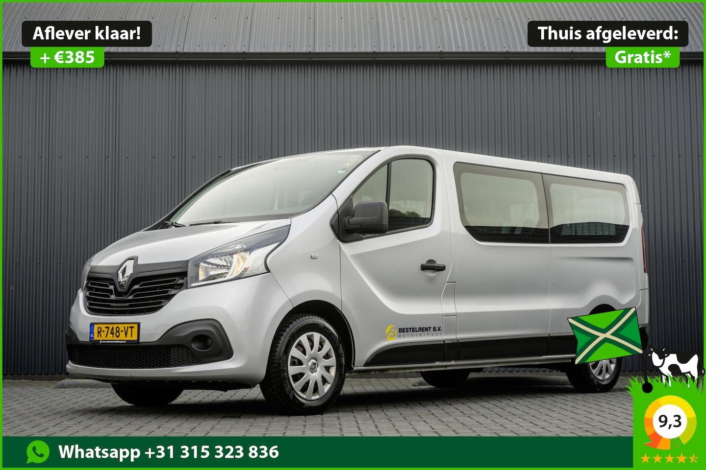 Renault Trafic Passenger - **1.6 dCi 9-Pers L2H1 | Incl. BPM, BTW vrij | R-Link | Navi | Airco | Cruise | PDC | MF St - AutoWereld.nl