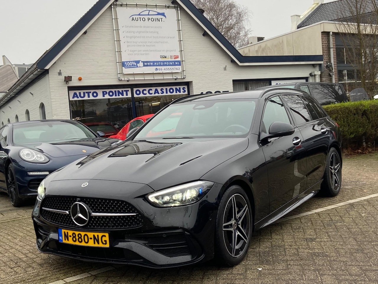 Mercedes-Benz C-klasse Estate - 200 AMG-NIGHT PAKKET/SFEER/DIGITAL/MASSAGE - AutoWereld.nl