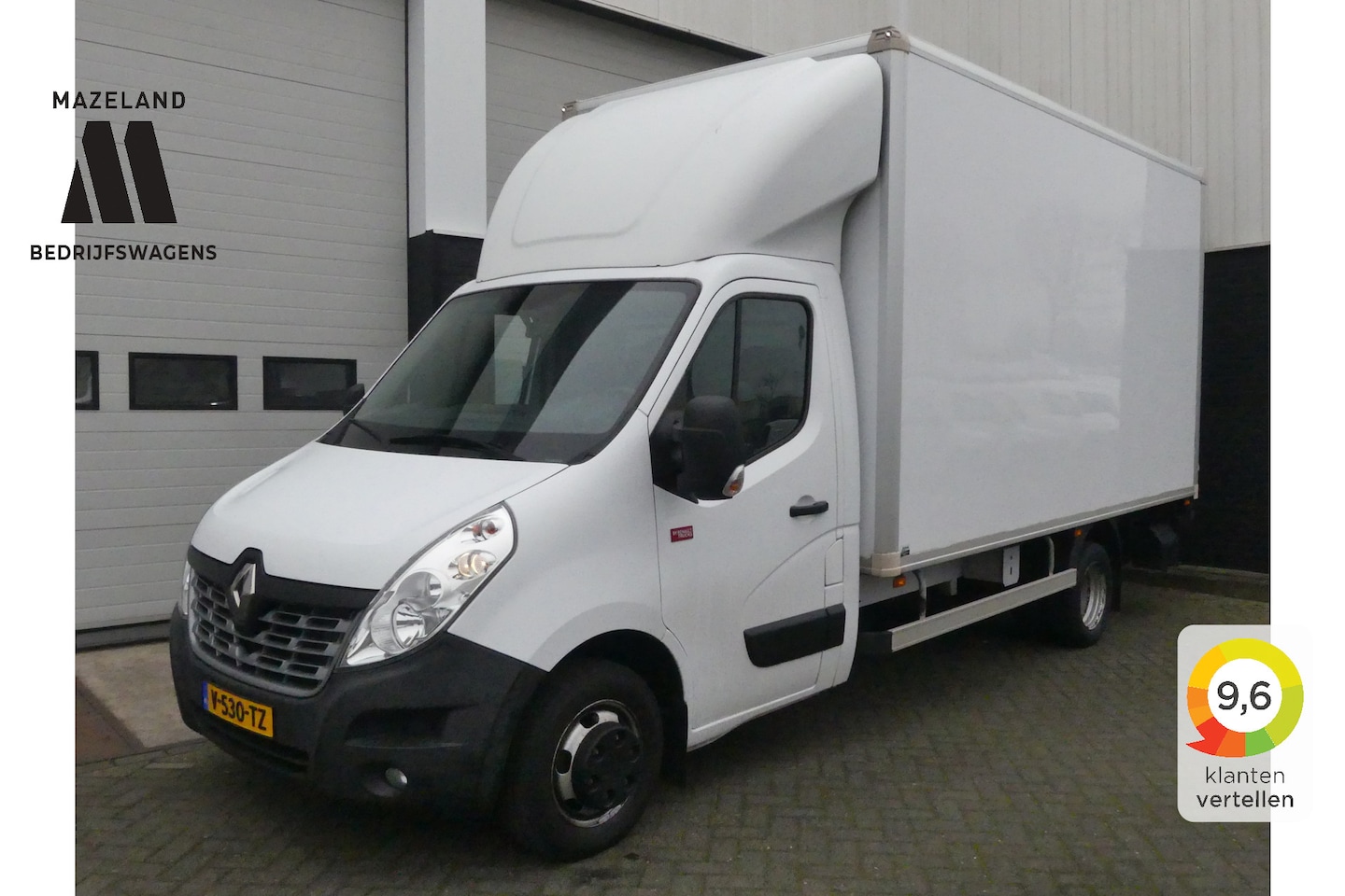 Renault Master - 2.3 dCi Bakwagen L4 Dubbellucht EURO 6 - Airco - Navi - Cruise - D'hollandia -  € 17.950,- - AutoWereld.nl