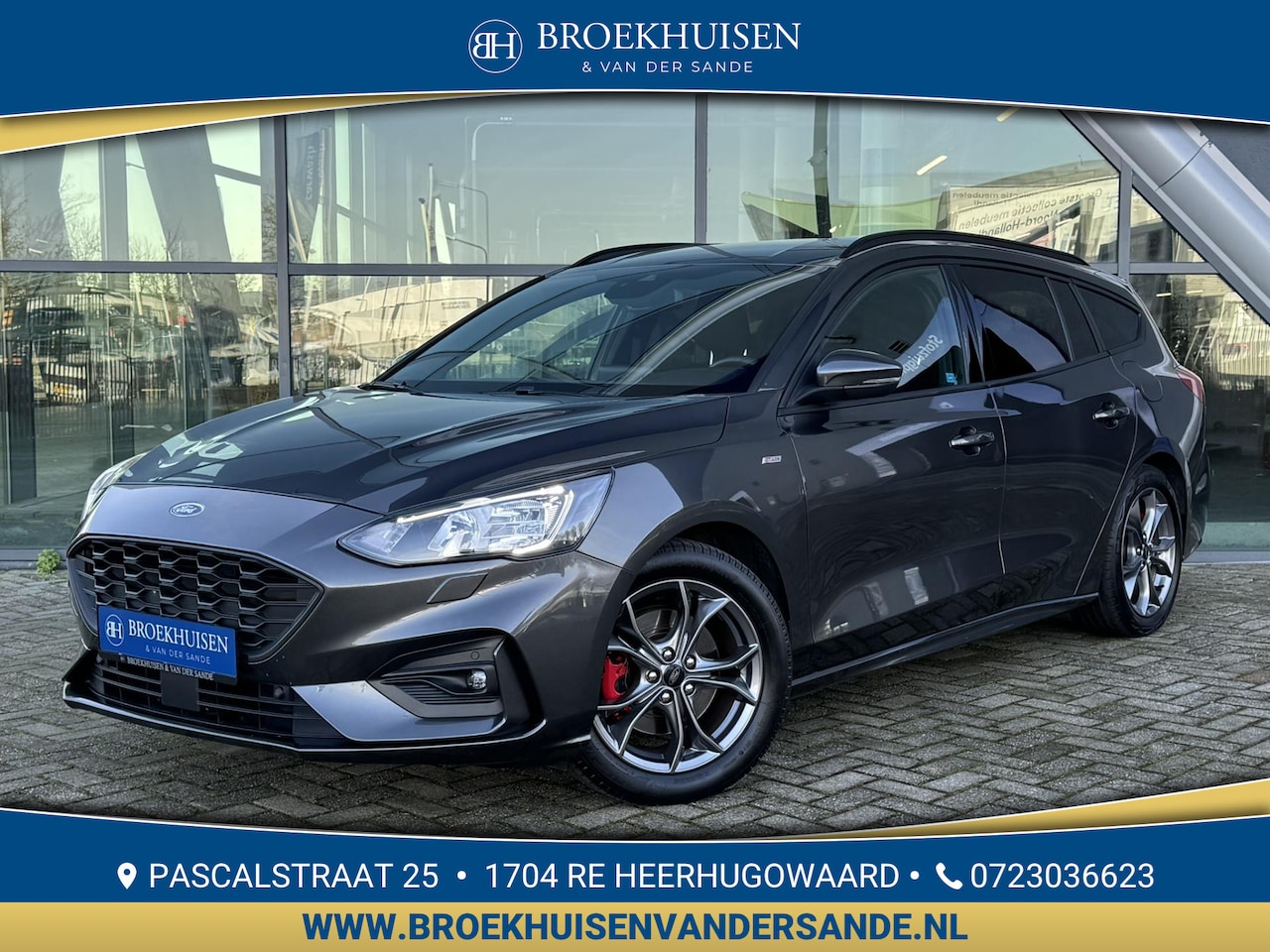 Ford Focus Wagon - 1.0 EcoBoost Hybrid ST Line 125pk Camera / Winterpack / Elektrische kofferbak - AutoWereld.nl