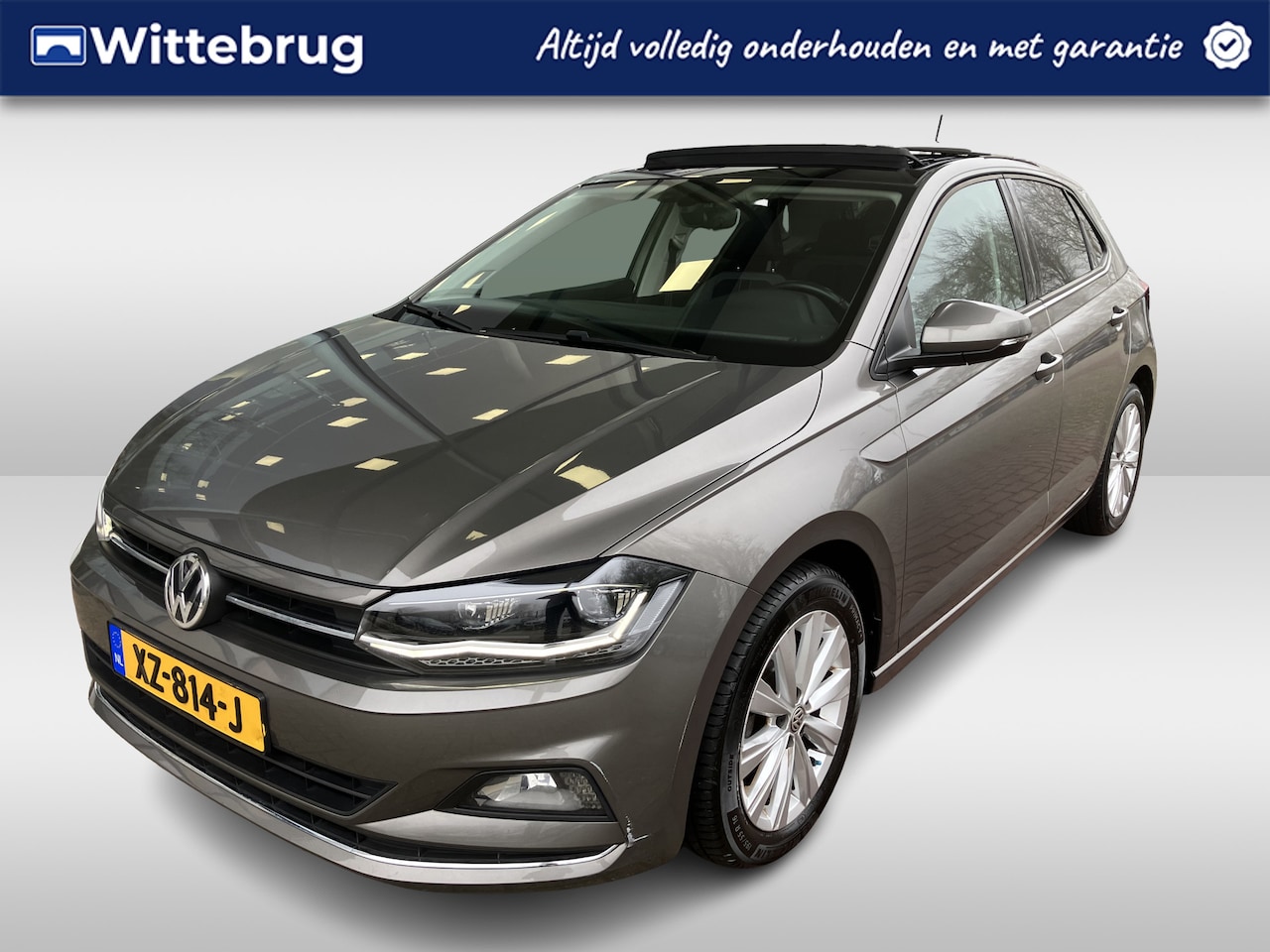 Volkswagen Polo - 1.0 TSI Highline / Navigatie / climate / ACC / Panorama dak - AutoWereld.nl