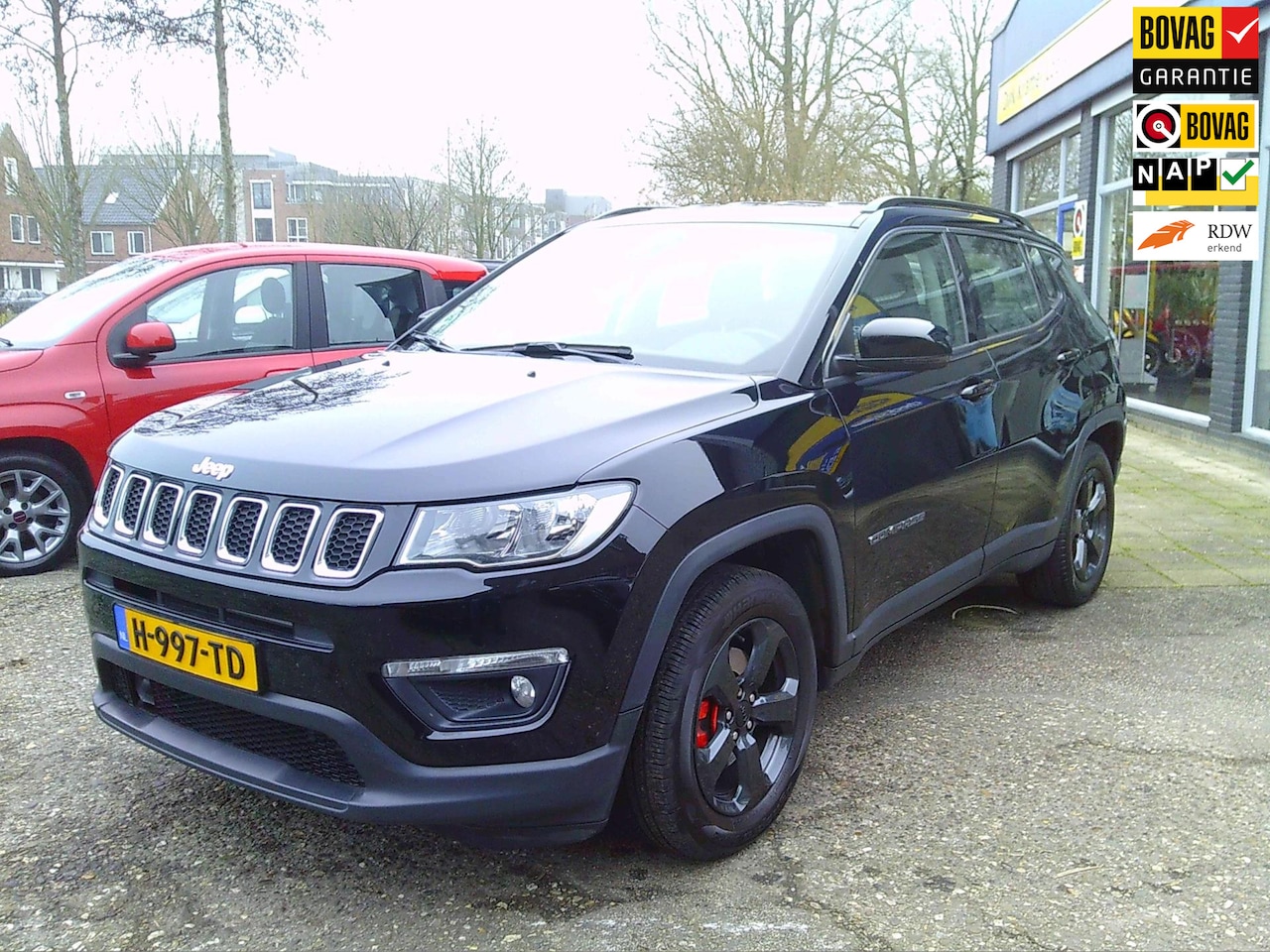 Jeep Compass - 1.4 MultiAir Longitude Navigatie / trekhaak / Profiteer van onze voorjaarsactie! - AutoWereld.nl