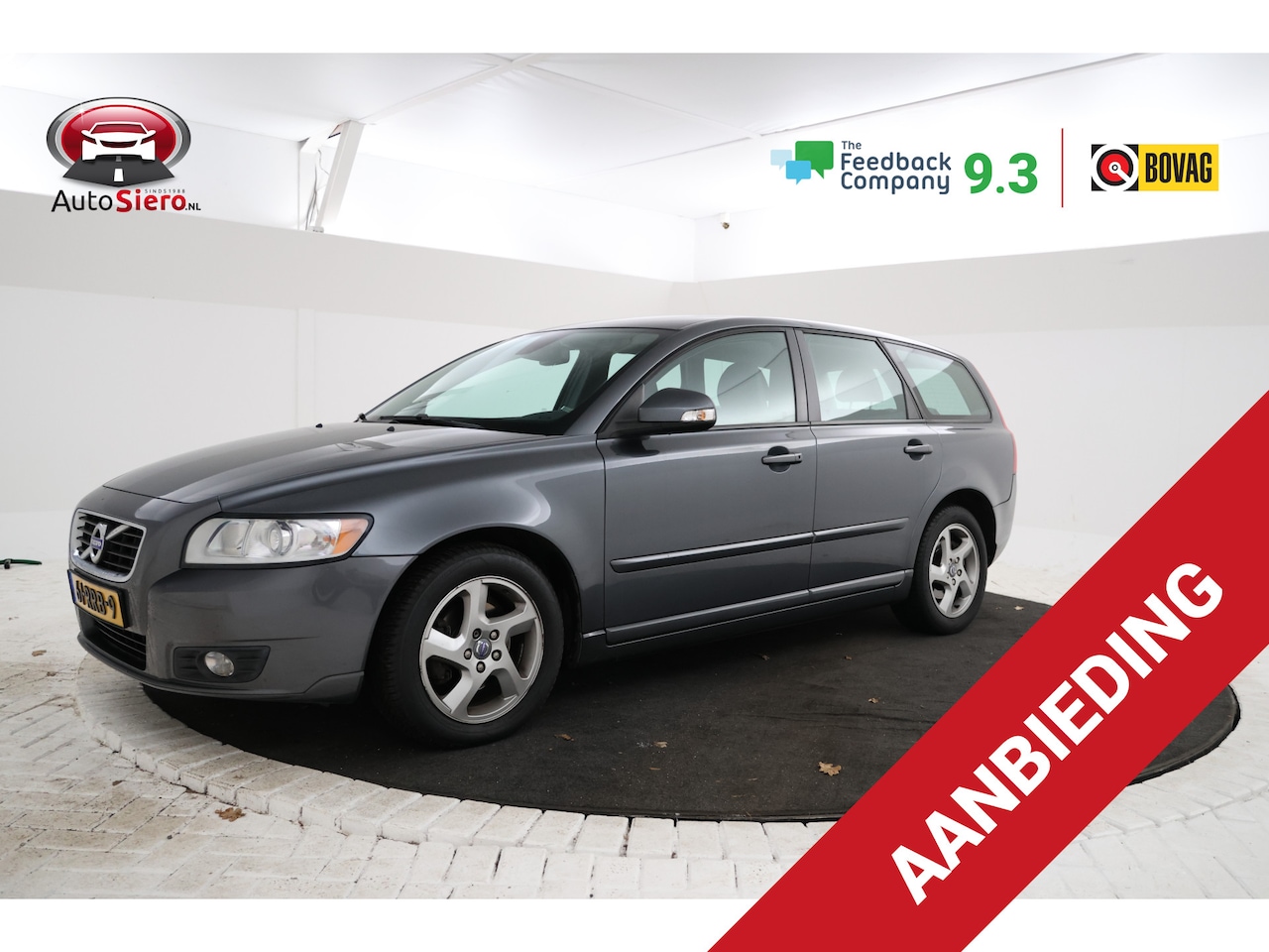 Volvo V50 - 2.0 Business Pro Edition Leer, Navigatie, Climate, - AutoWereld.nl