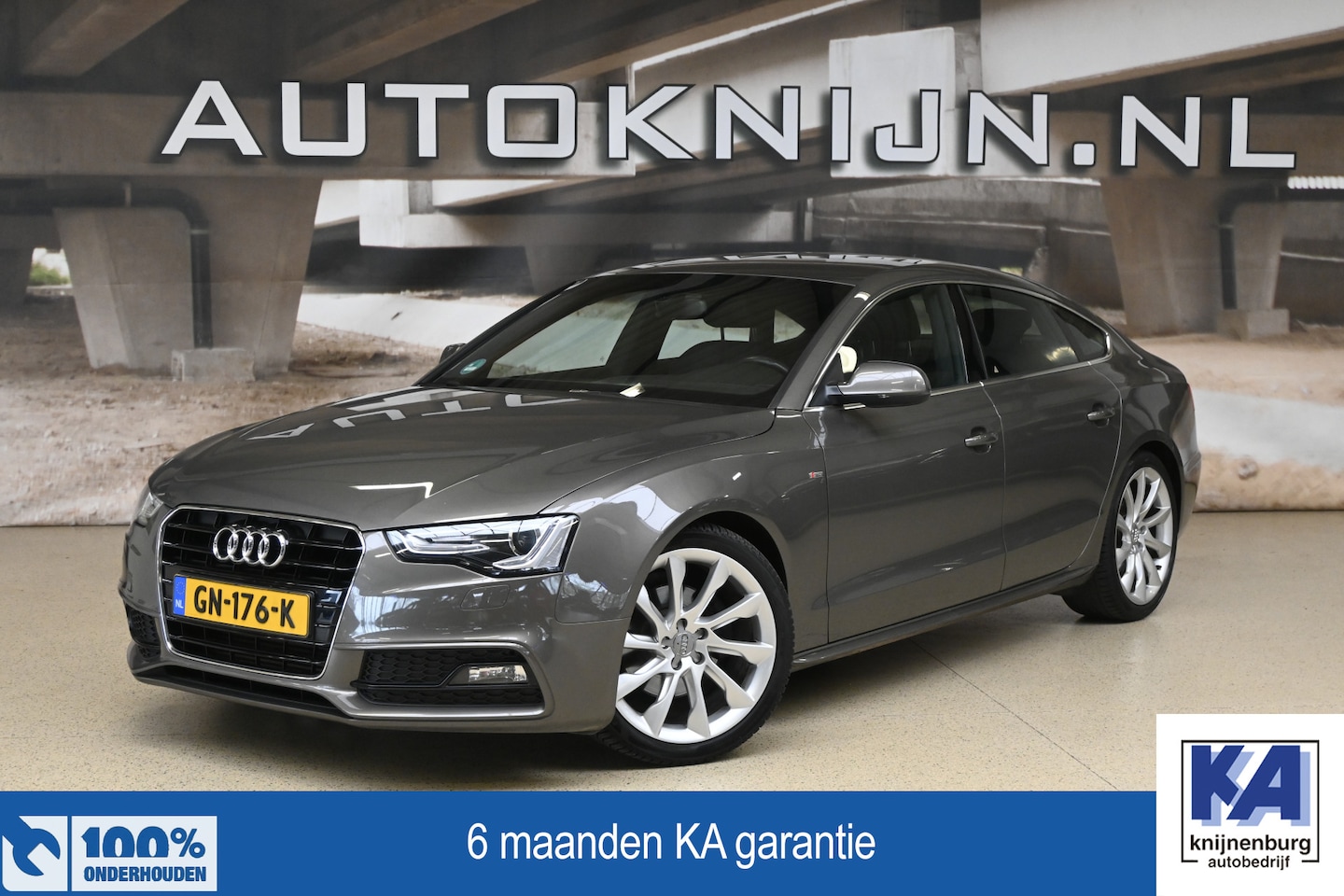 Audi A5 Sportback - 1.8 TFSI 177pk S Edition S-Line | NL-auto | Bi-xenon | Half leder / alcantara | 19 Inch | - AutoWereld.nl