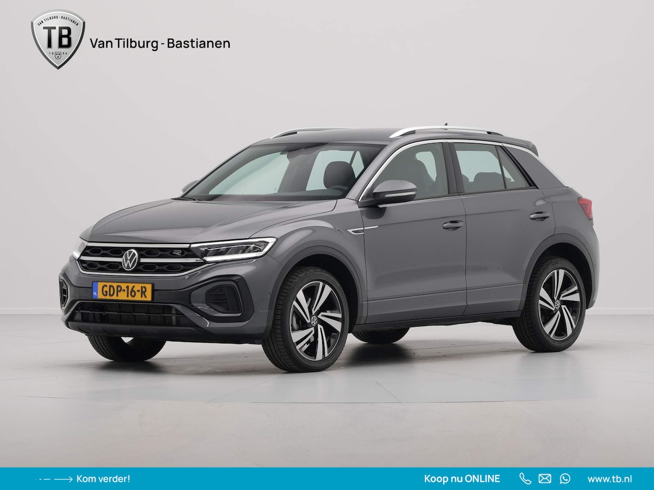 Volkswagen T-Roc - 1.5 TSI 150pk DSG R-Line Navi via App Parkassist Pdc Led Acc - AutoWereld.nl