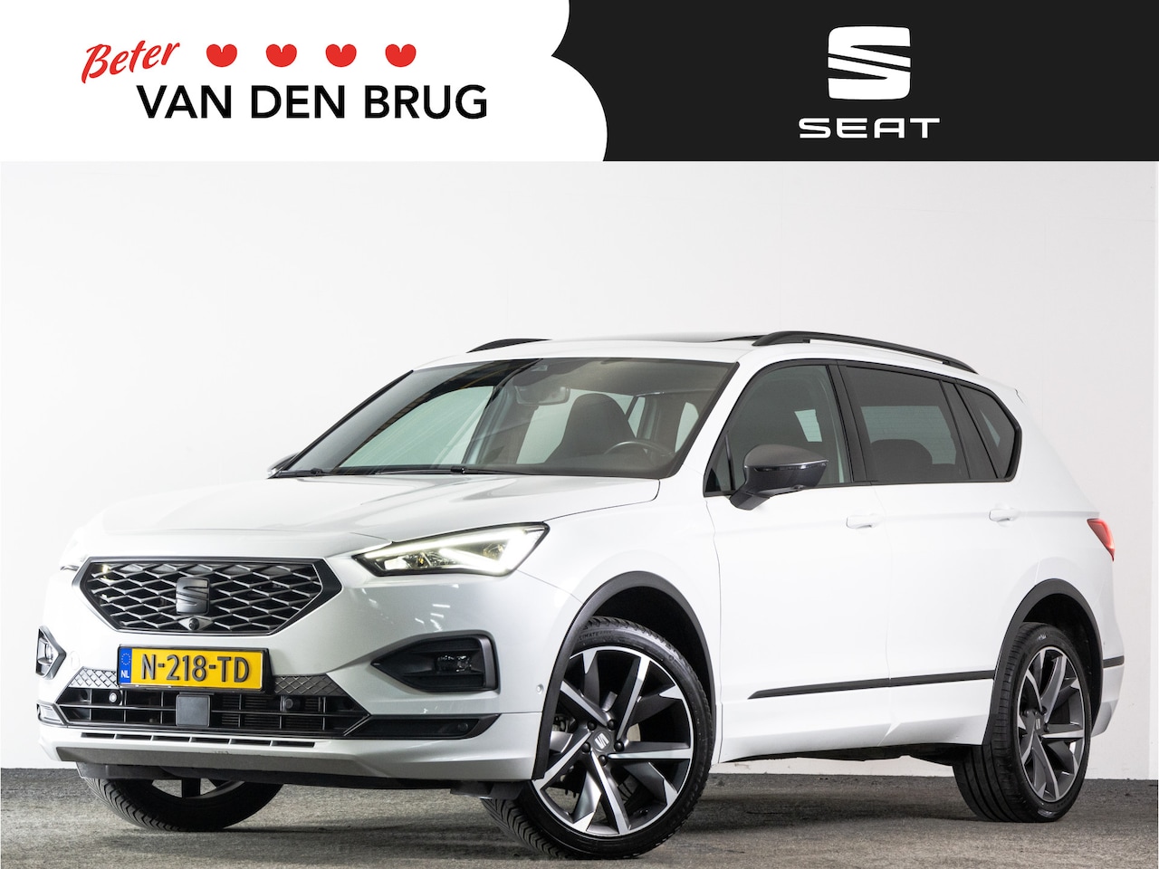 Seat Tarraco - 1.5 TSI 150pk AUTOMAAT FR Business Intense | Panoramadak | Stoel- & stuurwielverwarming | - AutoWereld.nl