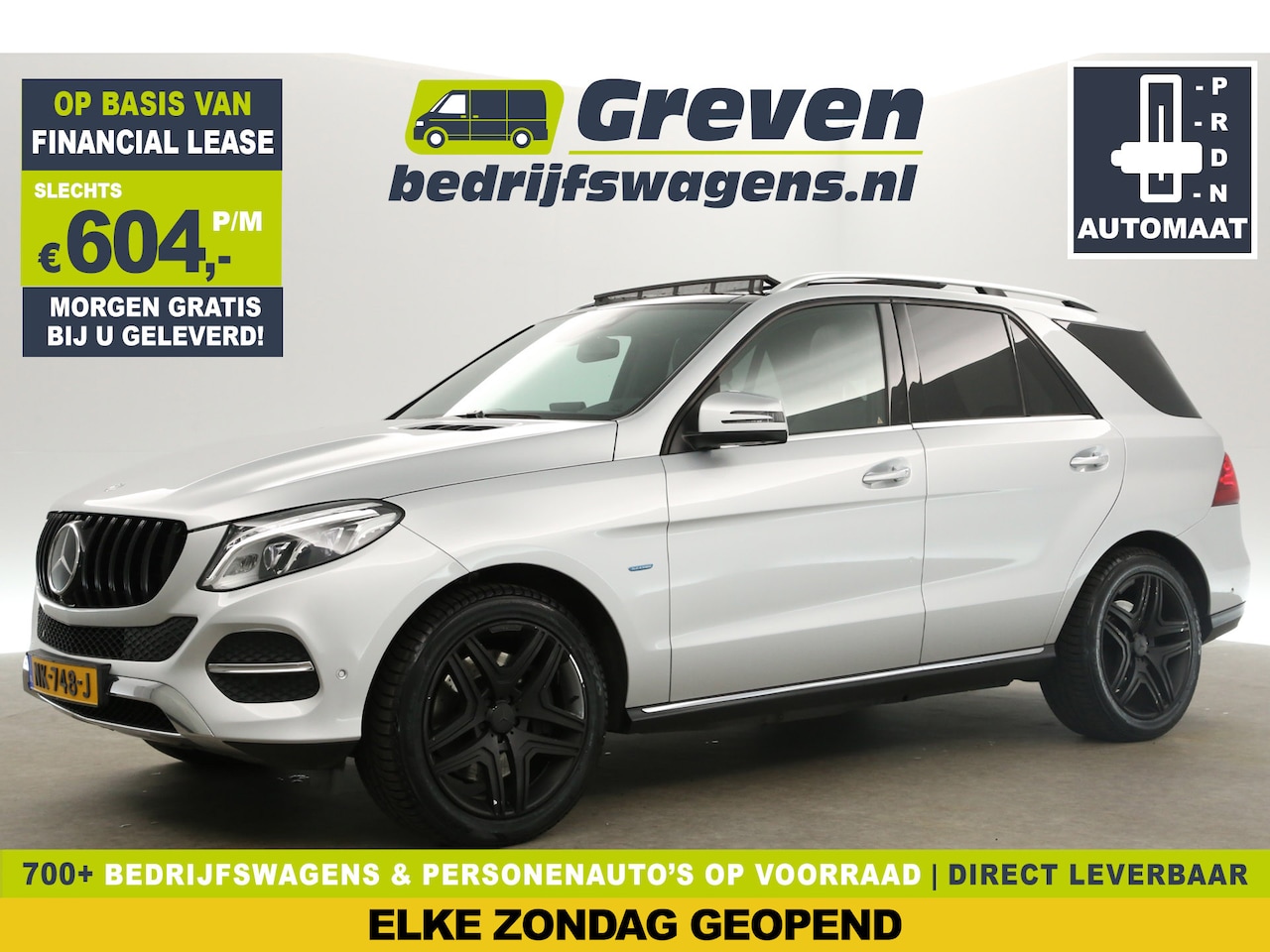 Mercedes-Benz GLE-Klasse - 500 e 4MATIC 4x4 | 334PK Automaat Pano Harman-Kardon 360Camera Clima Cruise LED Sfeerverl. - AutoWereld.nl