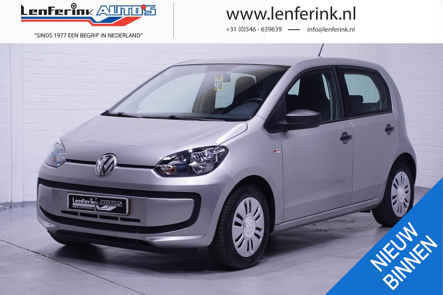 Volkswagen Up! - 1.0 take up! BlueMotion Airco NAP - AutoWereld.nl