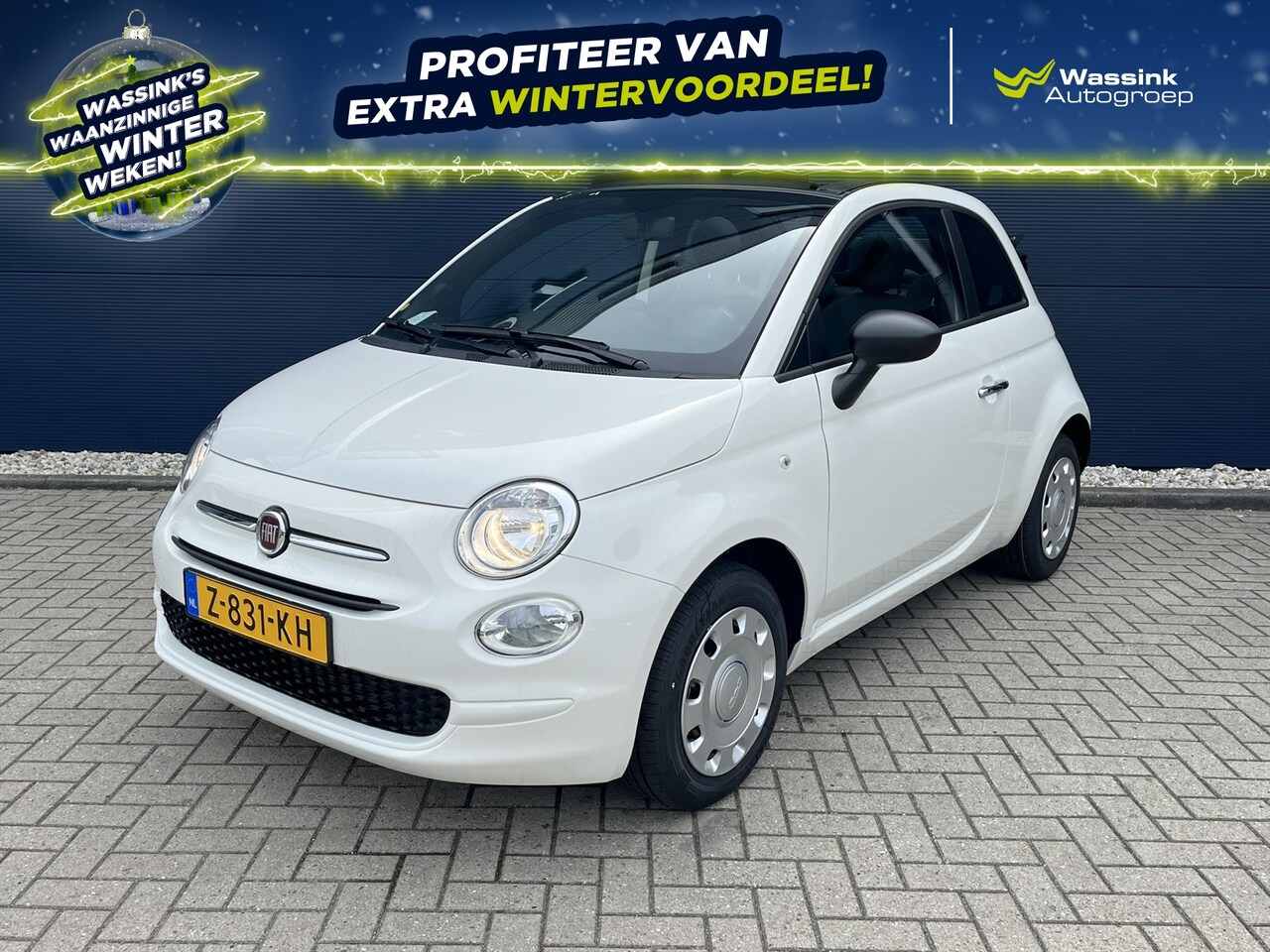 Fiat 500 C - CABRIO 1.0 Hybrid 70pk Urban | Bluetooth | Airco - AutoWereld.nl